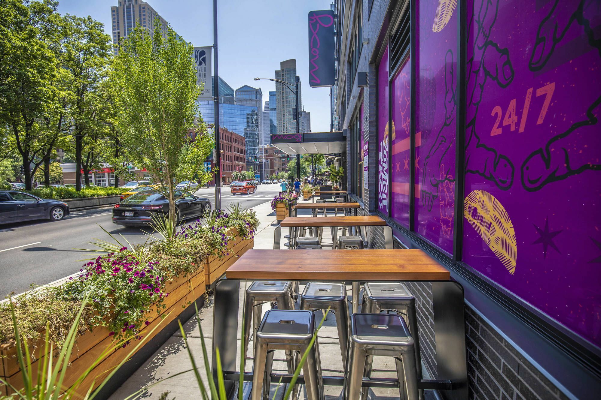 Moxy Chicago Downtown Otel Dış mekan fotoğraf